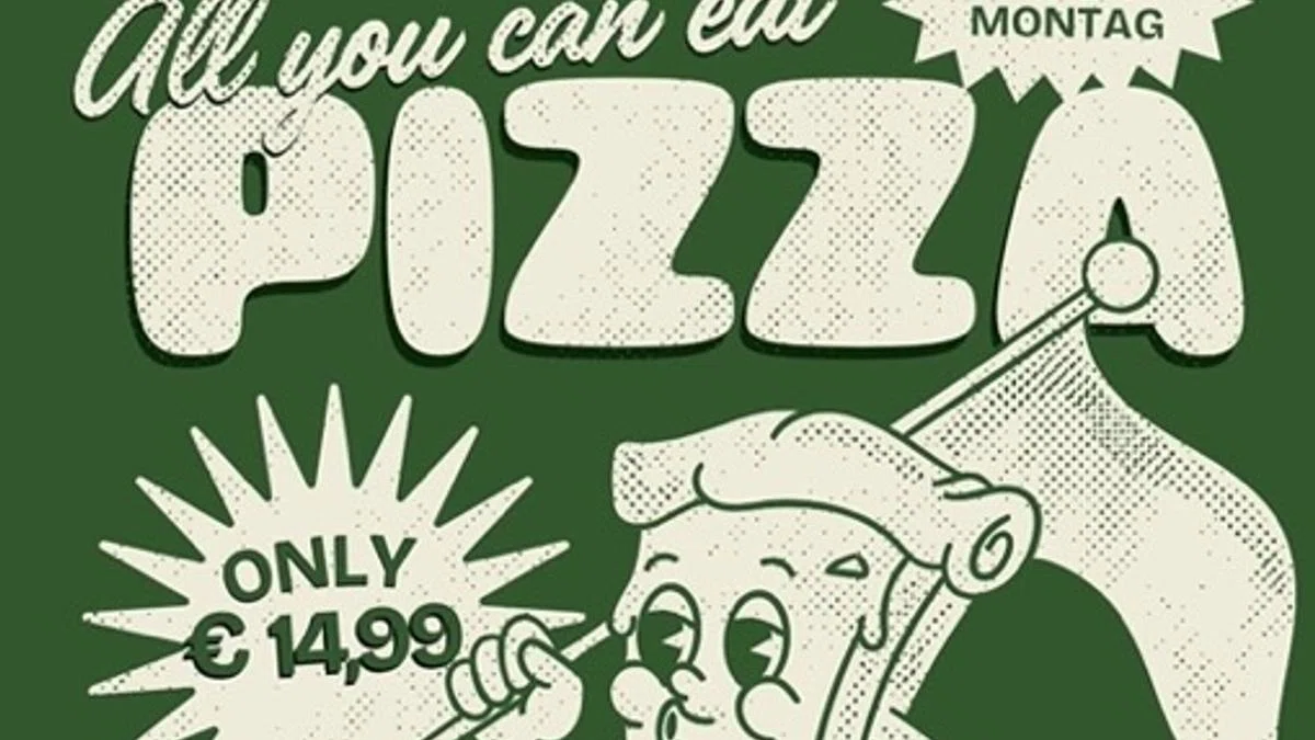 All You Can Eat Pizza, Lasagne & Tiramisu