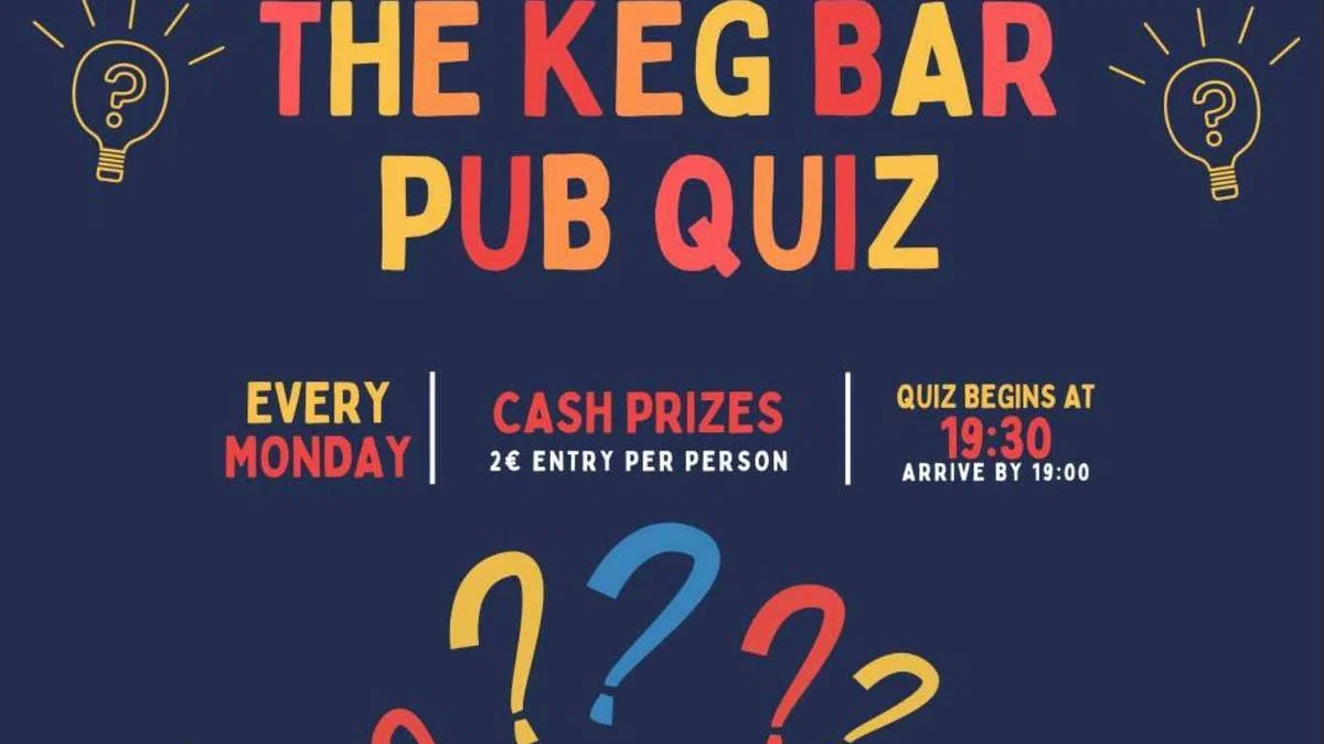 Monday English Pub Quiz