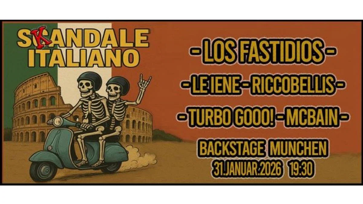 SPAGHETTI SKANDALE: Los Fastidios + Le Iene + McBain + Riccobellis