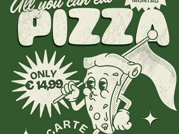 All You Can Eat Pizza, Lasagne & Tiramisu