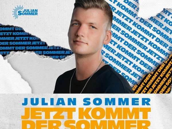 JULIAN SOMMER - Jetzt kommt der Sommer - Tour 2026