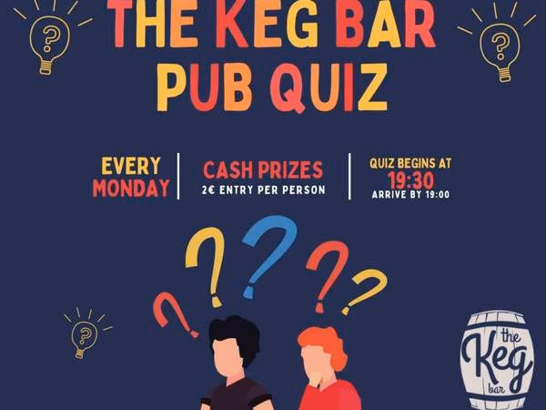 Monday English Pub Quiz