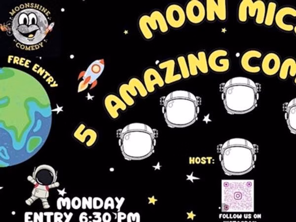 Moon Mics: A Moonday Comedy show